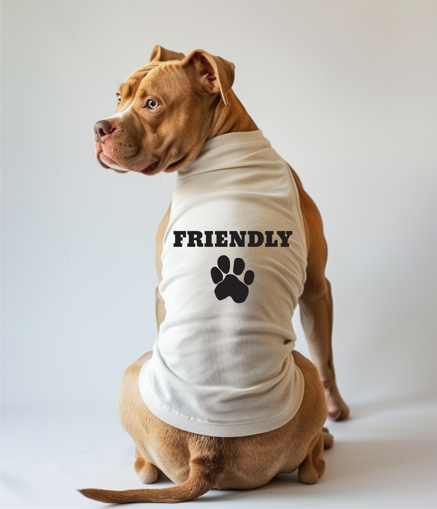 Friendly Pink T-Shirt & Dog Shirt Bundle